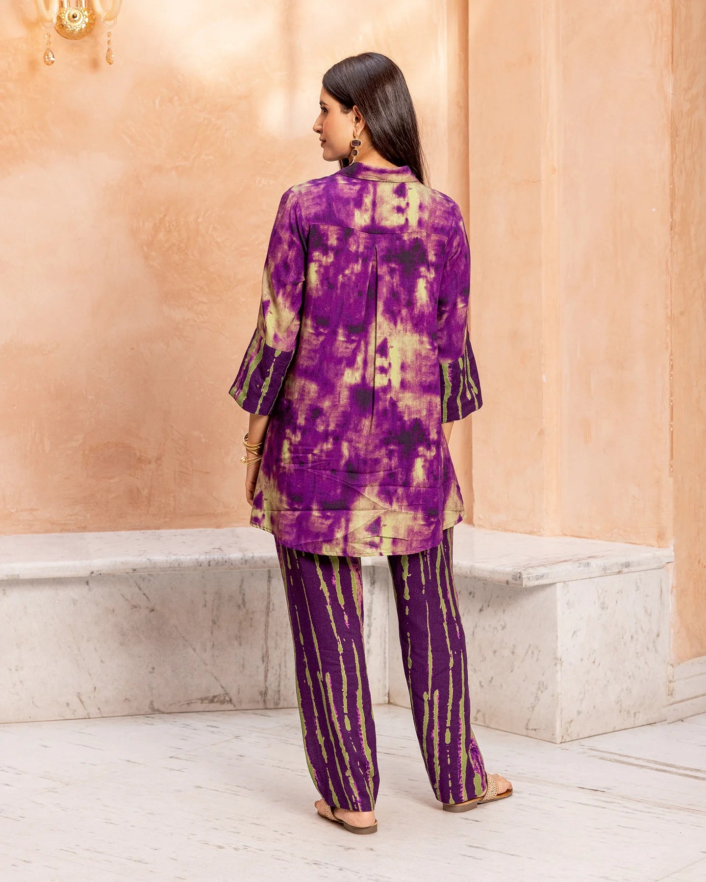 Purple Tie Dye co-ord set