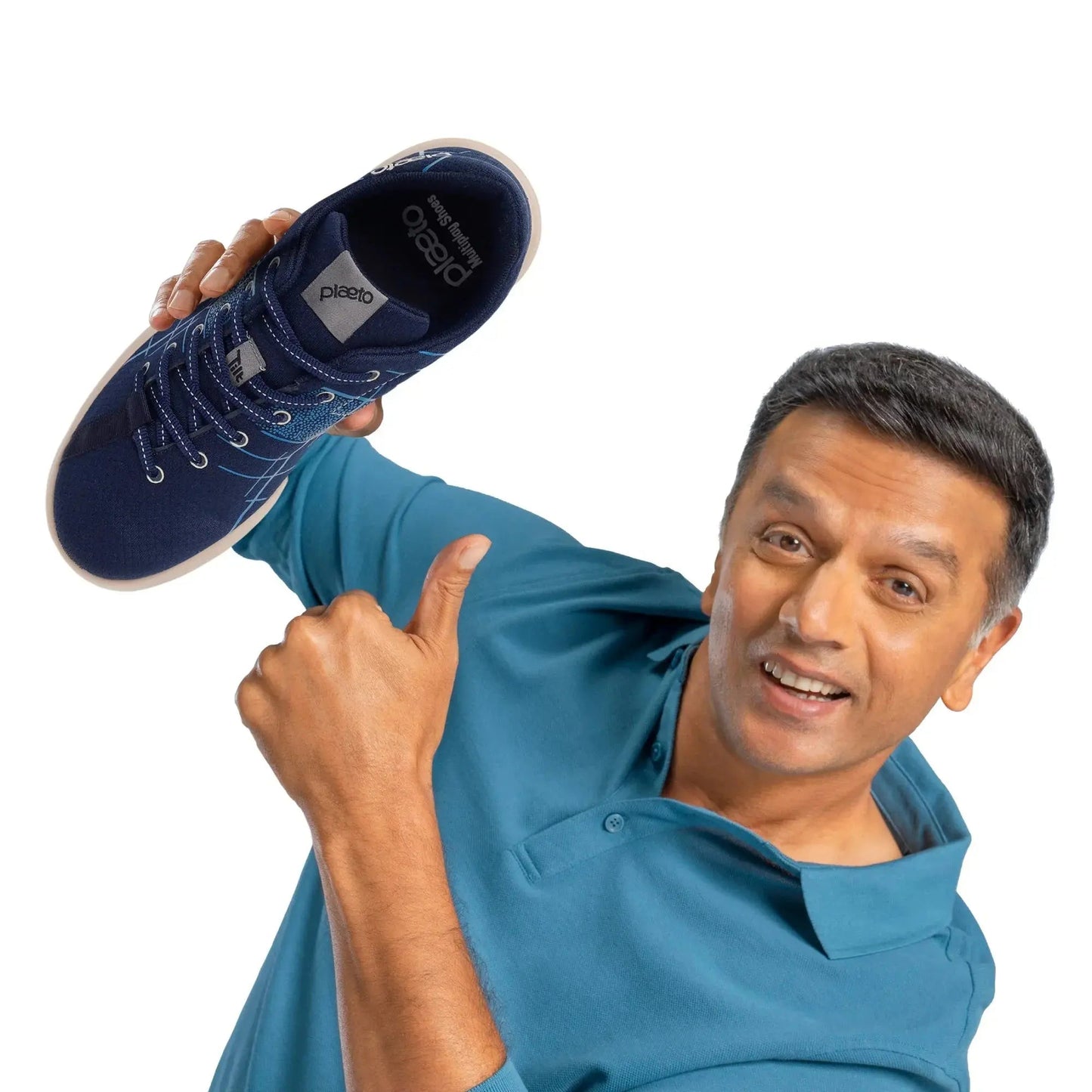 Men's Maidaan Navy Training Shoes Plaeto