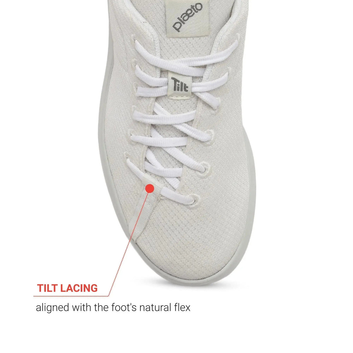 Men’s Classic White Casual Shoes Plaeto