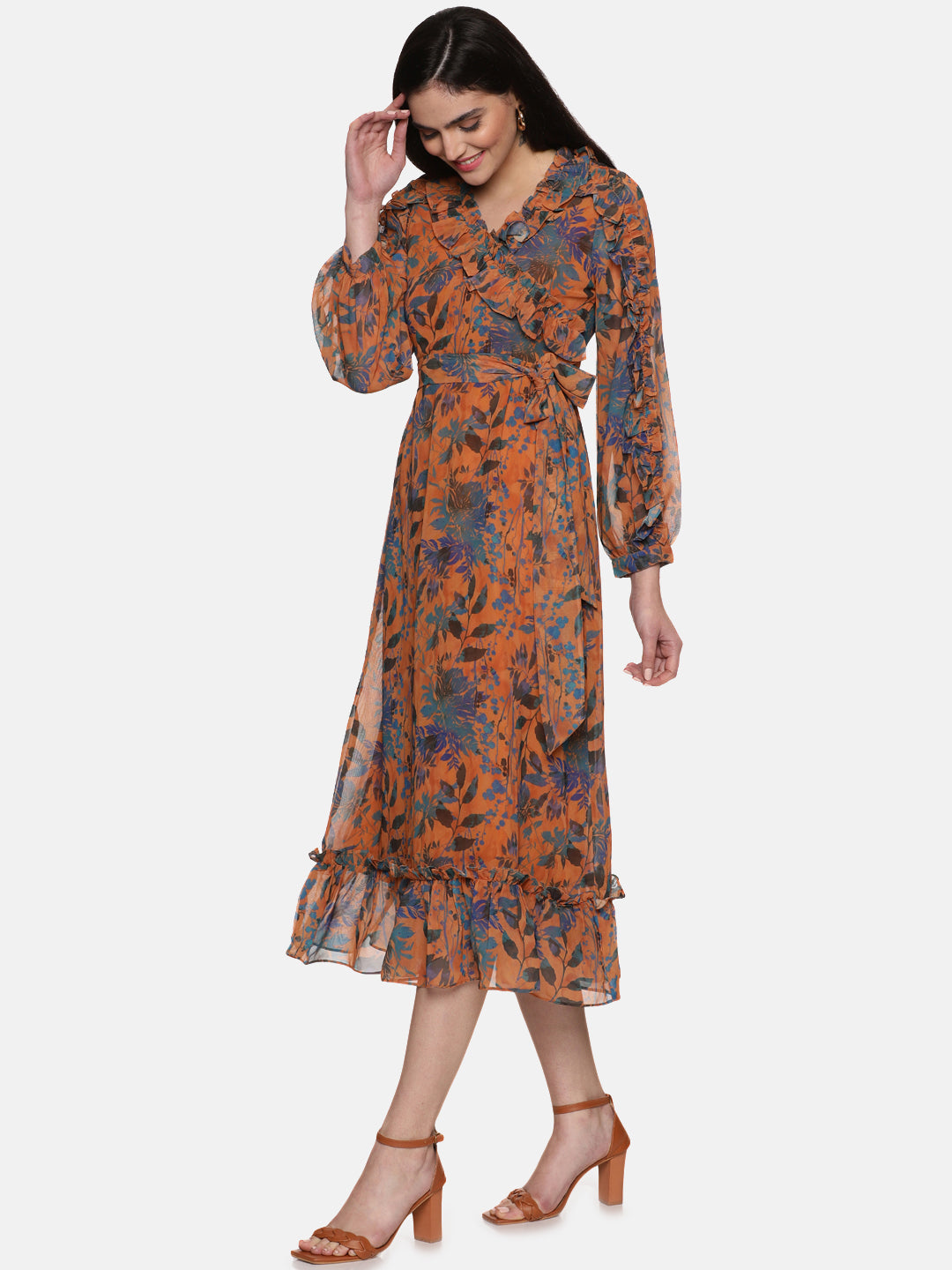 Buy long midaxi dress for women 