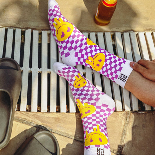 Smiling Board Socks NOFOMO