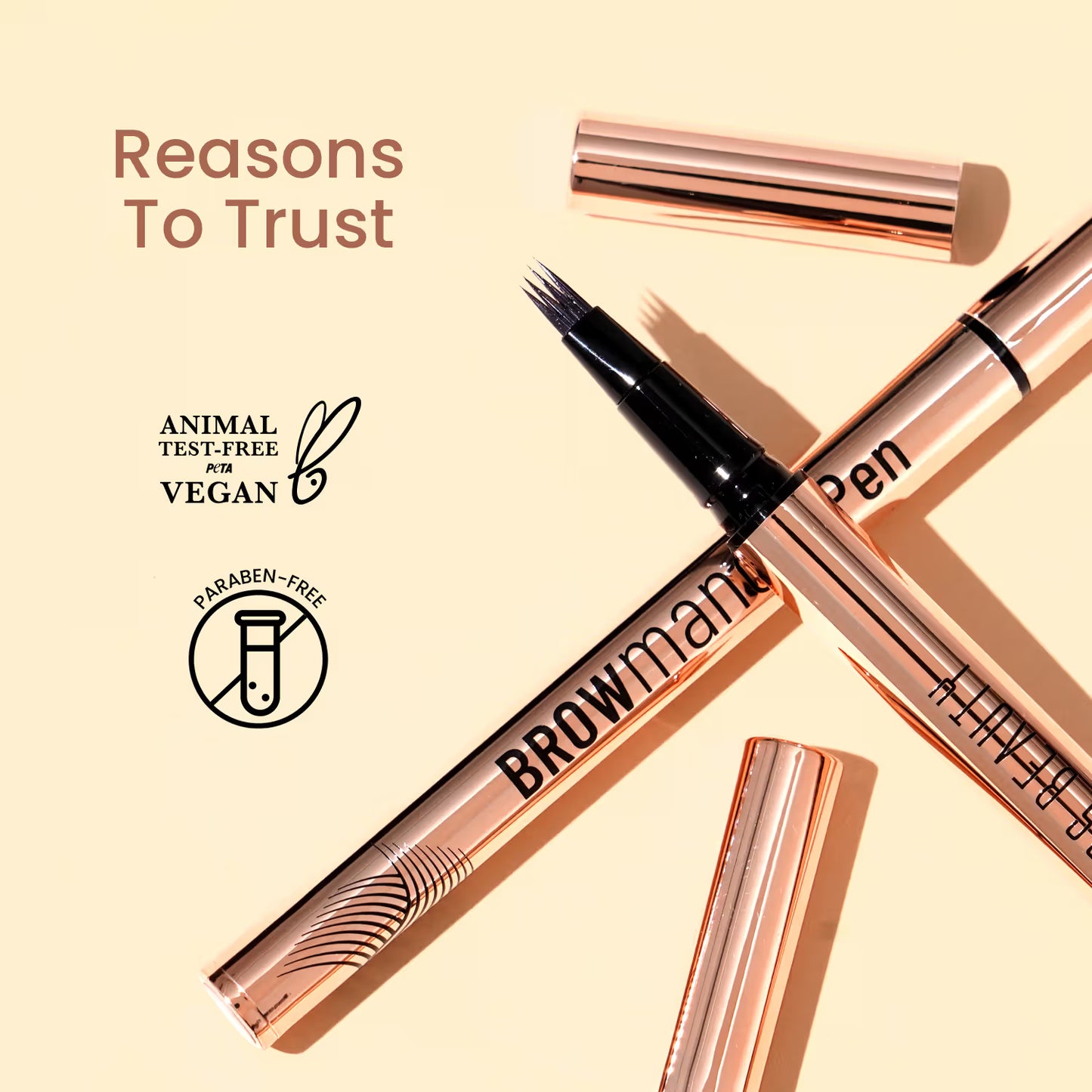 SWISS BEAUTY BROW MANCE PEN - 02 MEDIUM BROWN