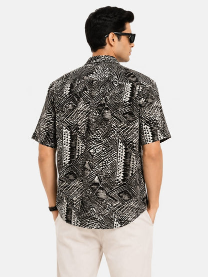 Noir Nomad Casual Shirt