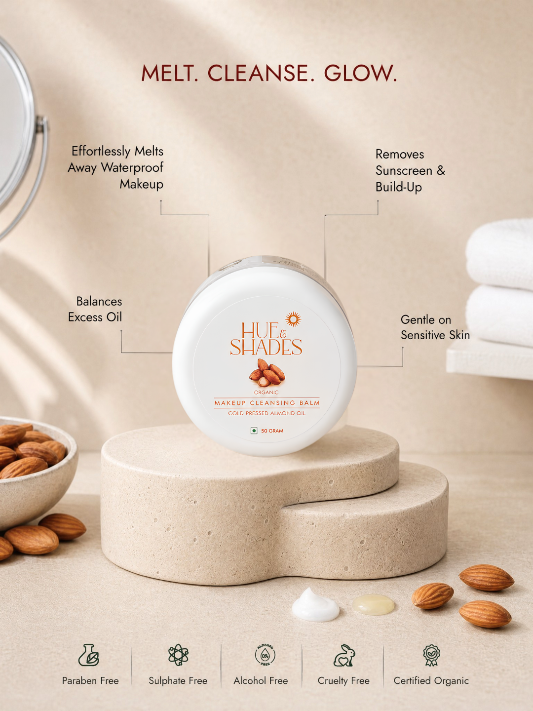 Organic Makeup Cleansing Balm