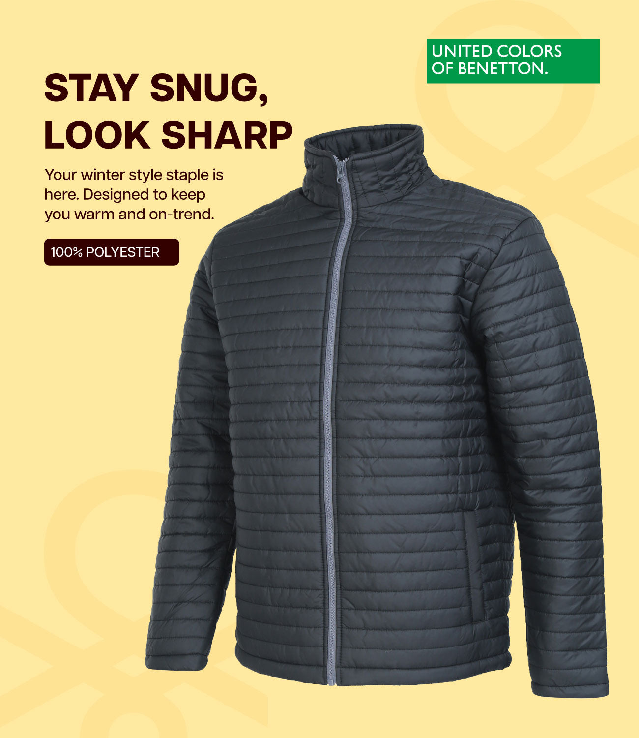 High Neck Puffer Jacket