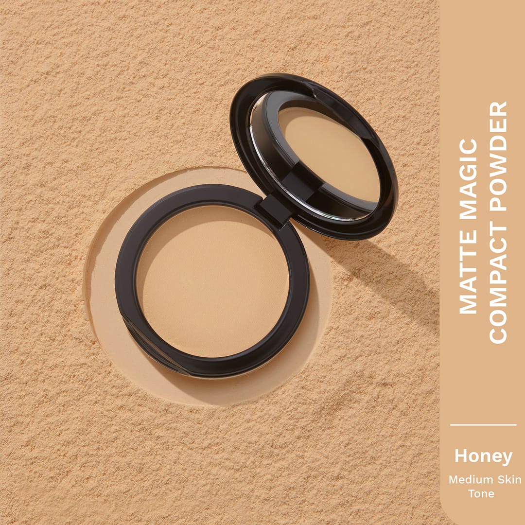 PILGRIM MATTE MAGIC CCOMPACT POWDER SPF 25 15 HONEY