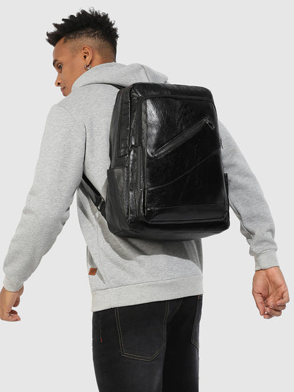 The City Backpack - Grease Black