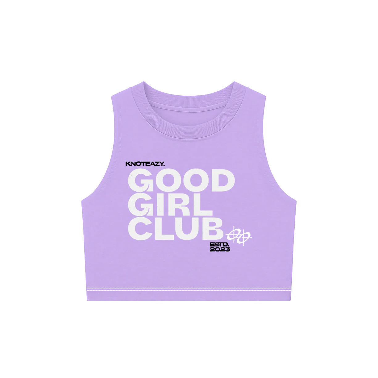 Good Girl Purple Crop Top