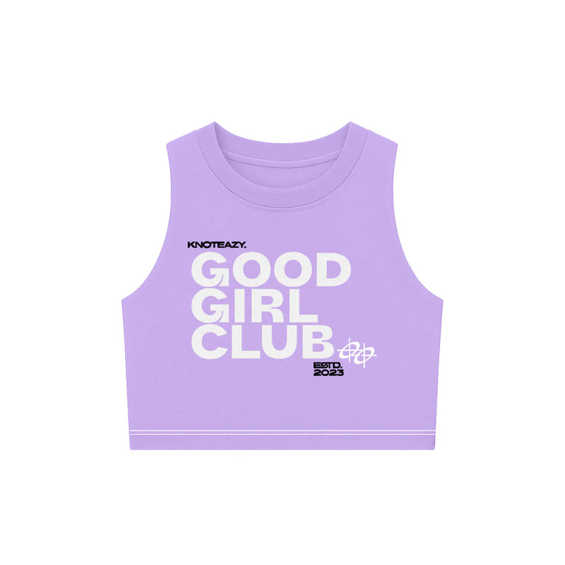 Good Girl Purple Crop Top