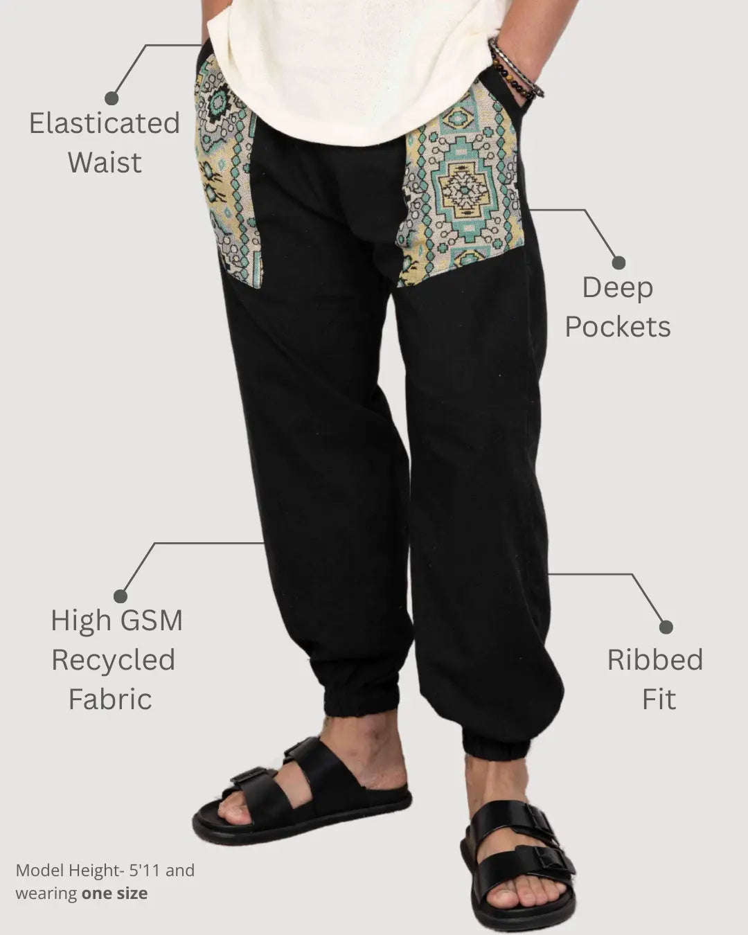 Bohemian Jogger Pants House of Pure Eco