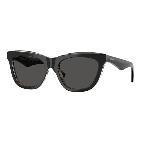 Burberry Women Uv Protected Grey Lens Cat Eye Sunglasses