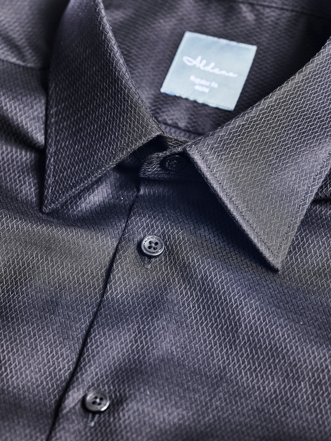 Regular Fit Cotton Black Formal Shirt for Men (FIBON)