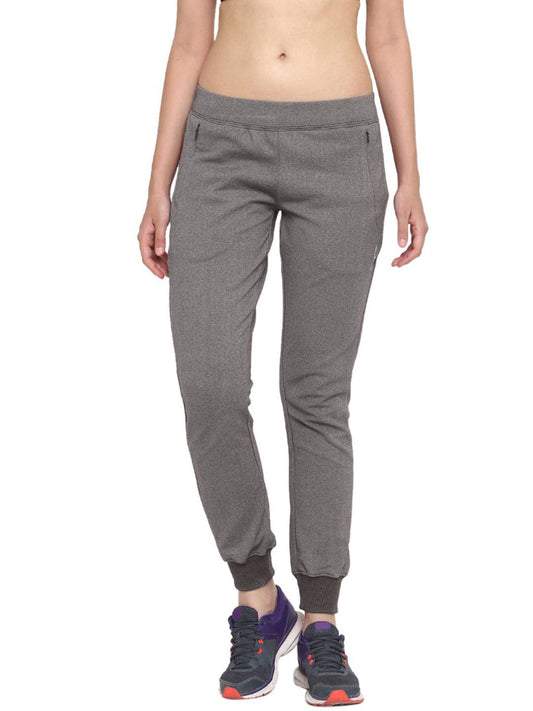 Alcis Grey Melange TRAIN HARD KNIT Joggers 350WPN339 350WPN339-S