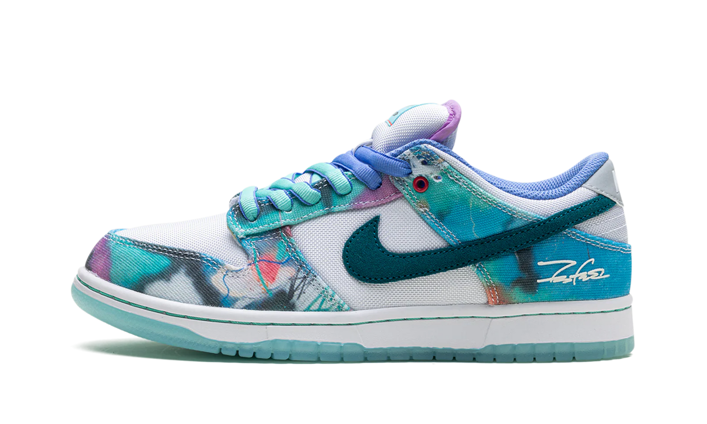 Futura X Nike SB Dunk Low 'Bleached Aqua'
