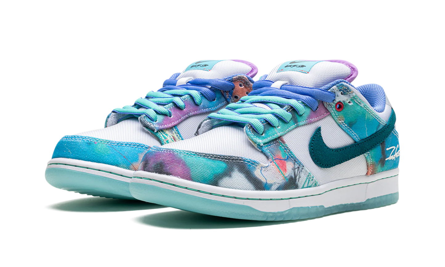 Futura X Nike SB Dunk Low 'Bleached Aqua'
