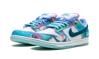 Futura X Nike SB Dunk Low 'Bleached Aqua'