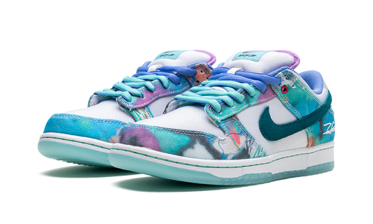 Futura X Nike SB Dunk Low 'Bleached Aqua'