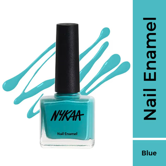 Nykaa Pastel Nail Enamel, Matte Finish, So Teal-Icious, No.68 9 MILLI_LITRE