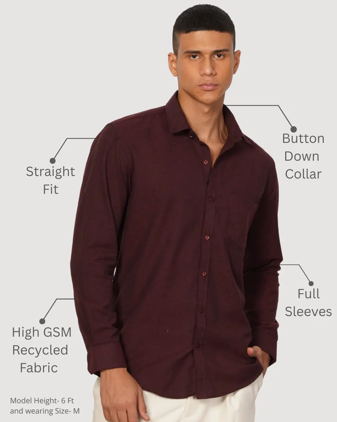 Full Sleeves Shirt House of Pure Eco