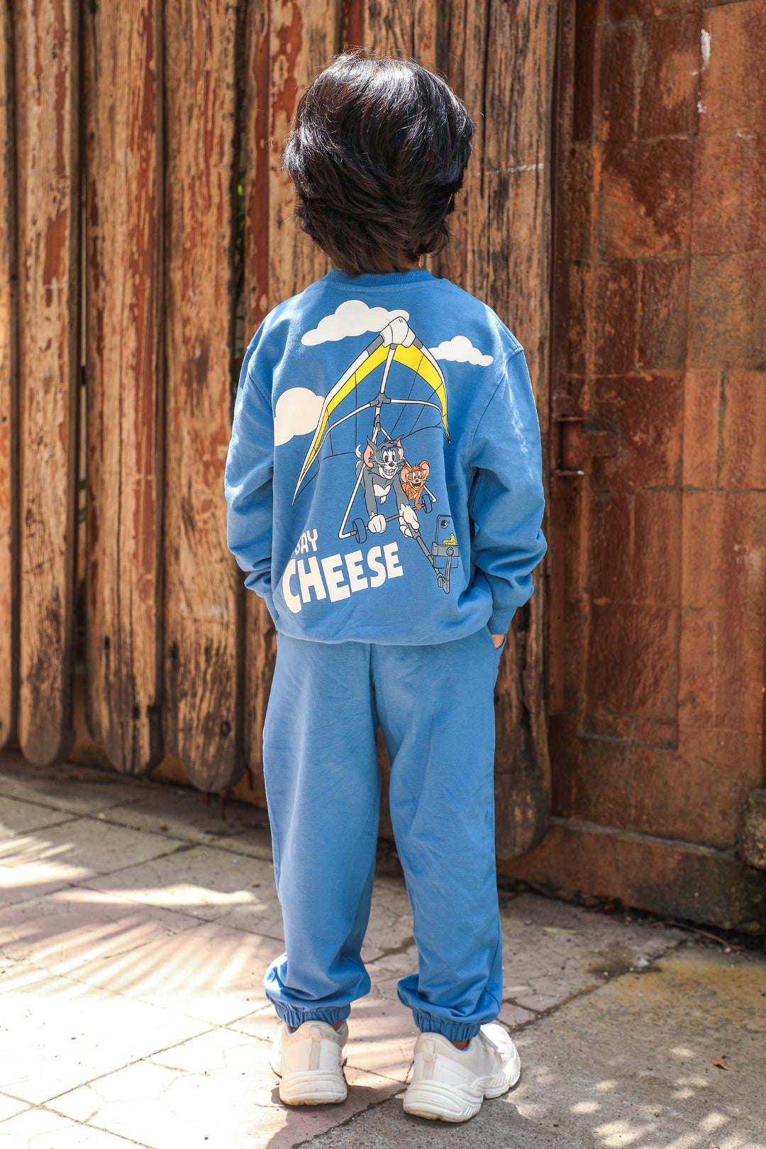 Tom and Jerry Say Cheese Blue Co-Ord Set