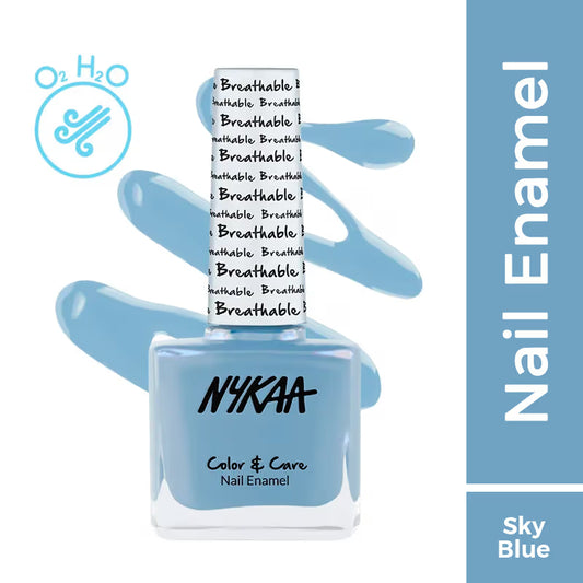Nykaa Nail Enamel Breathable Nail - Sea Breeze 328 9 MILLI_LITRE