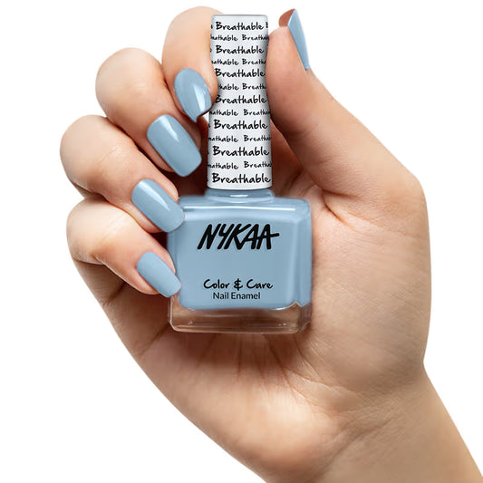 Nykaa Nail Enamel Breathable Nail - Sea Breeze 328 9 MILLI_LITRE