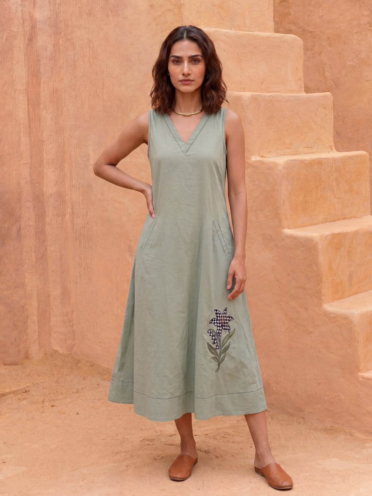 SAGE PETAL MIDI