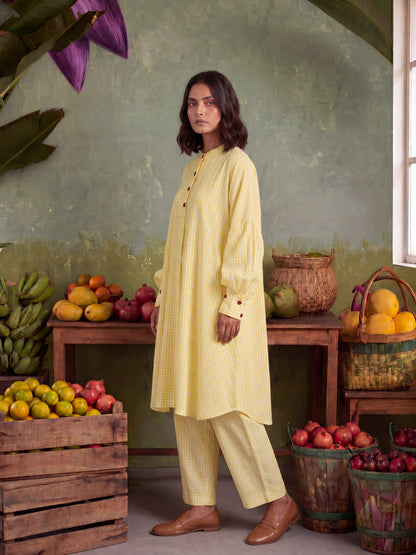 LEMON LATTICE CO-ORD SET