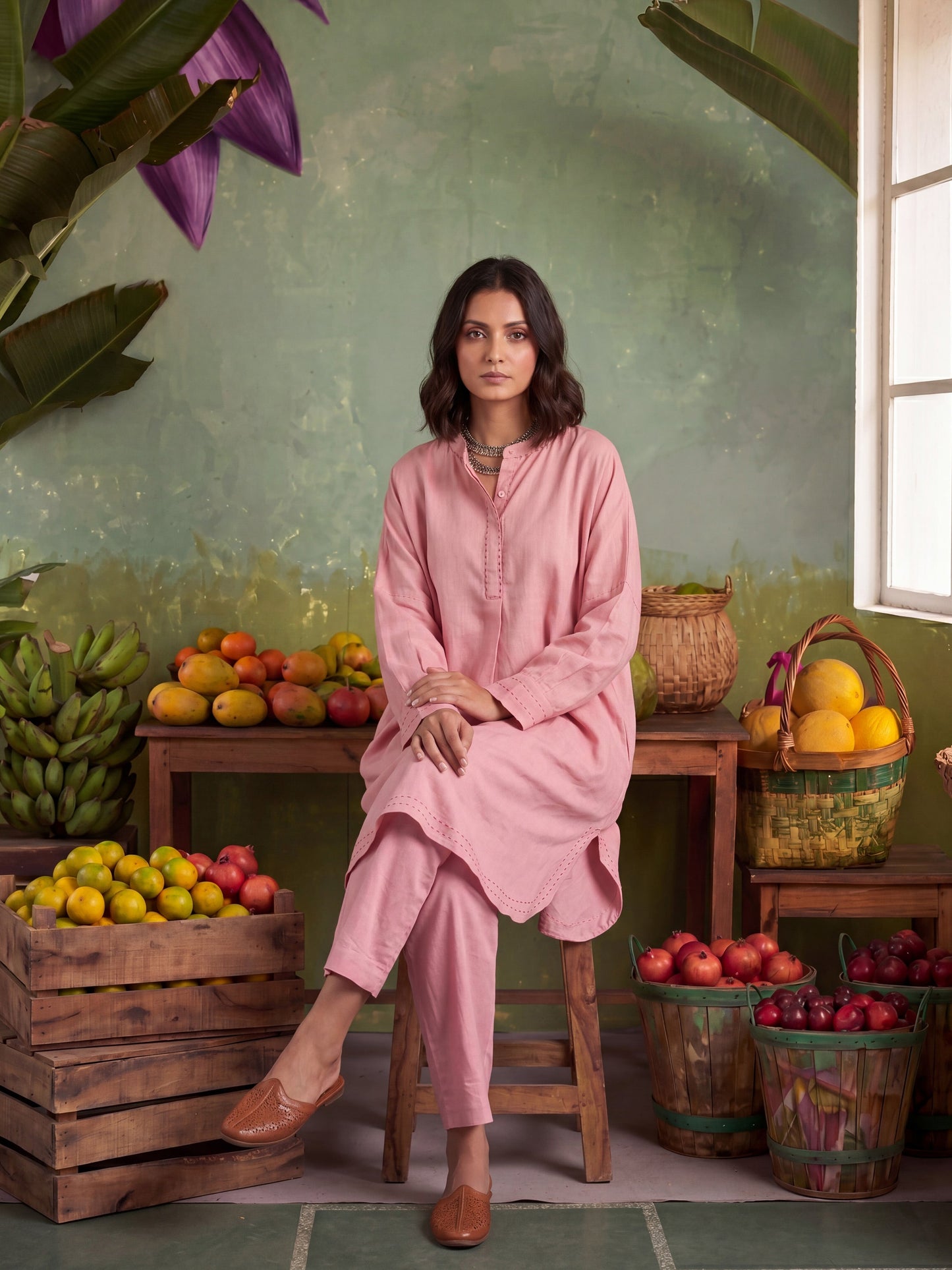 CLOUD ROSE CO-ORD SET