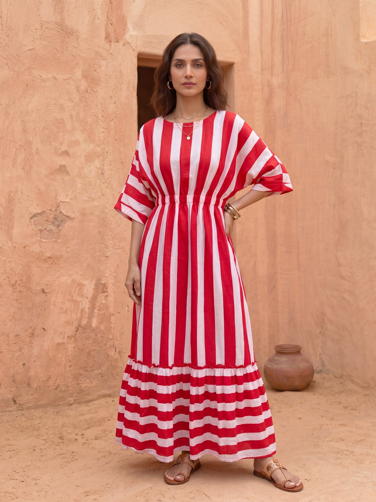 RUBY RIBBON MAXI DRESS