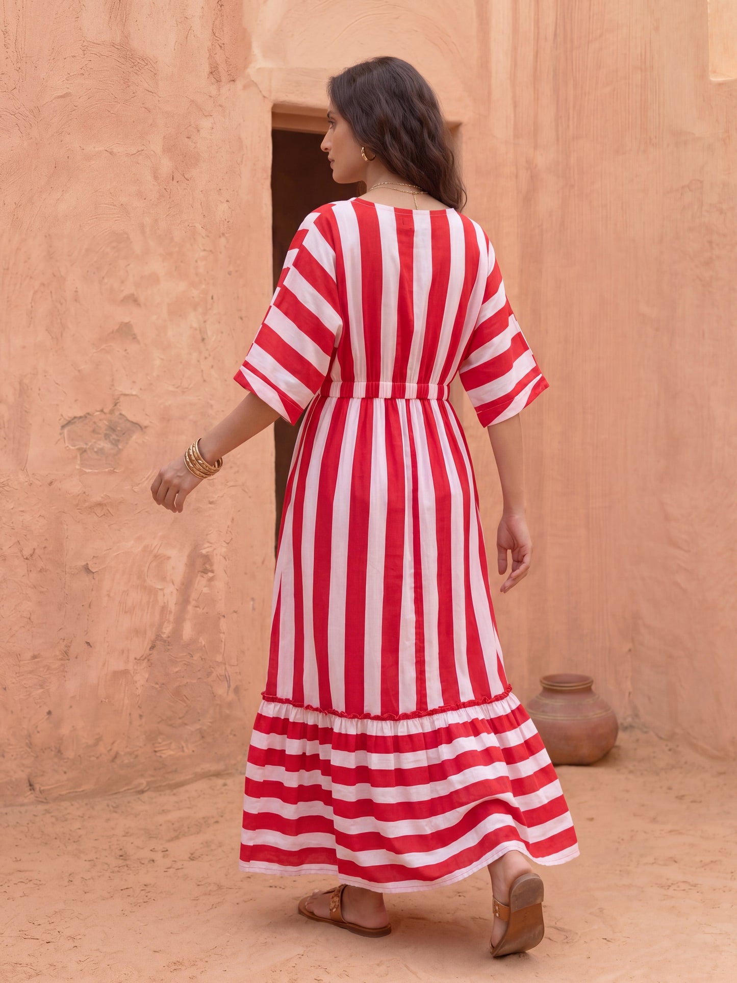 RUBY RIBBON MAXI DRESS
