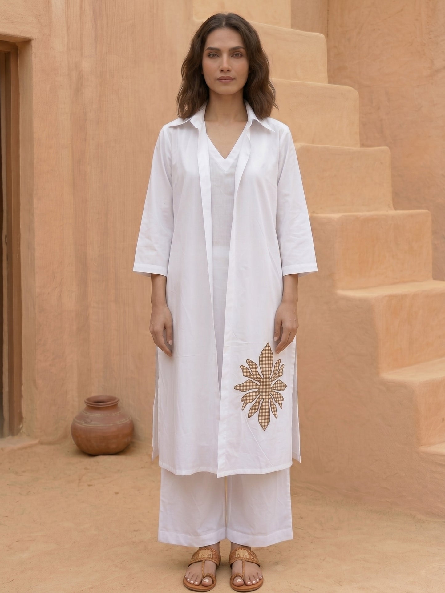 MODERNIST SHURG KURTA SET