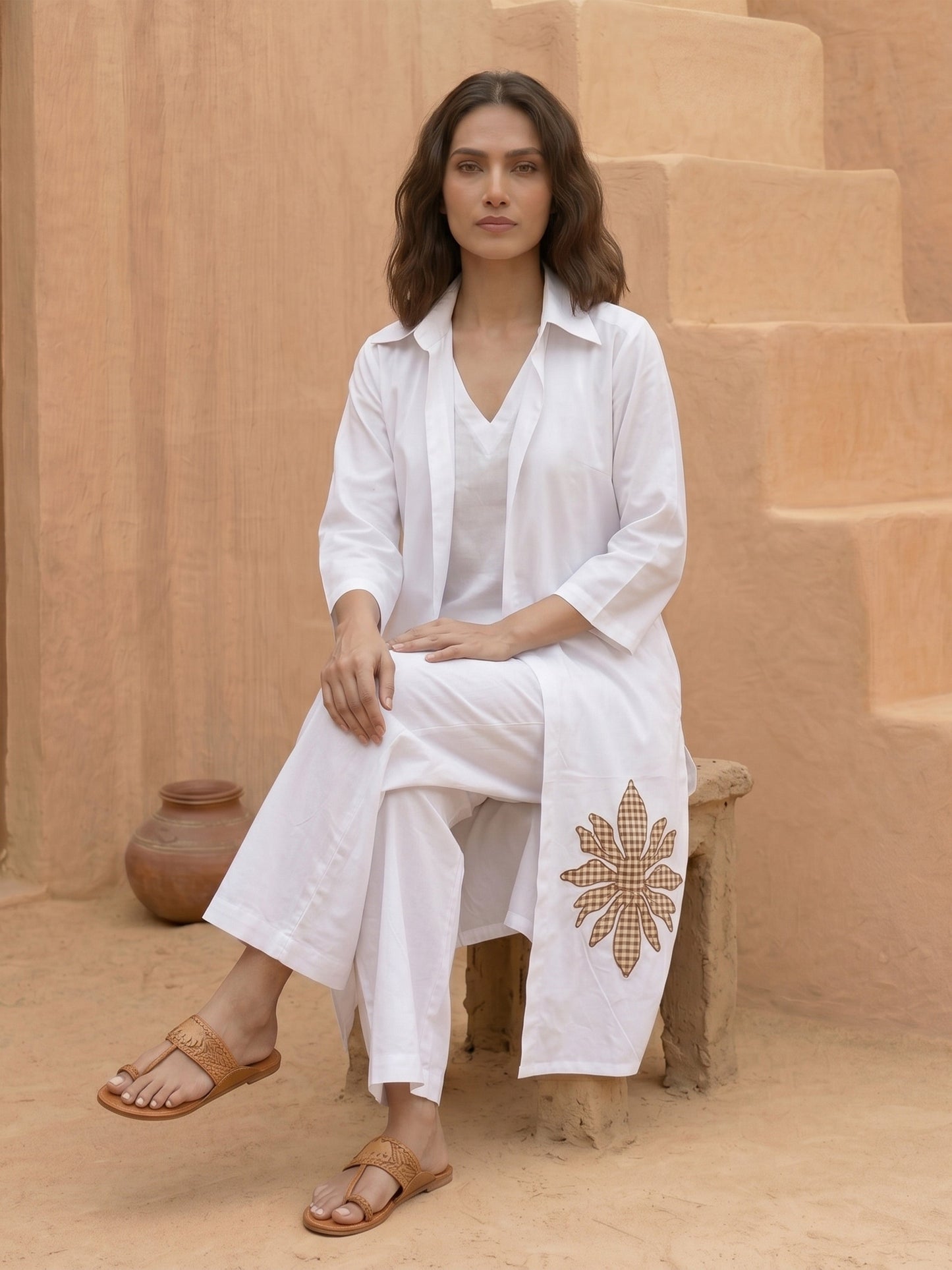 MODERNIST SHURG KURTA SET