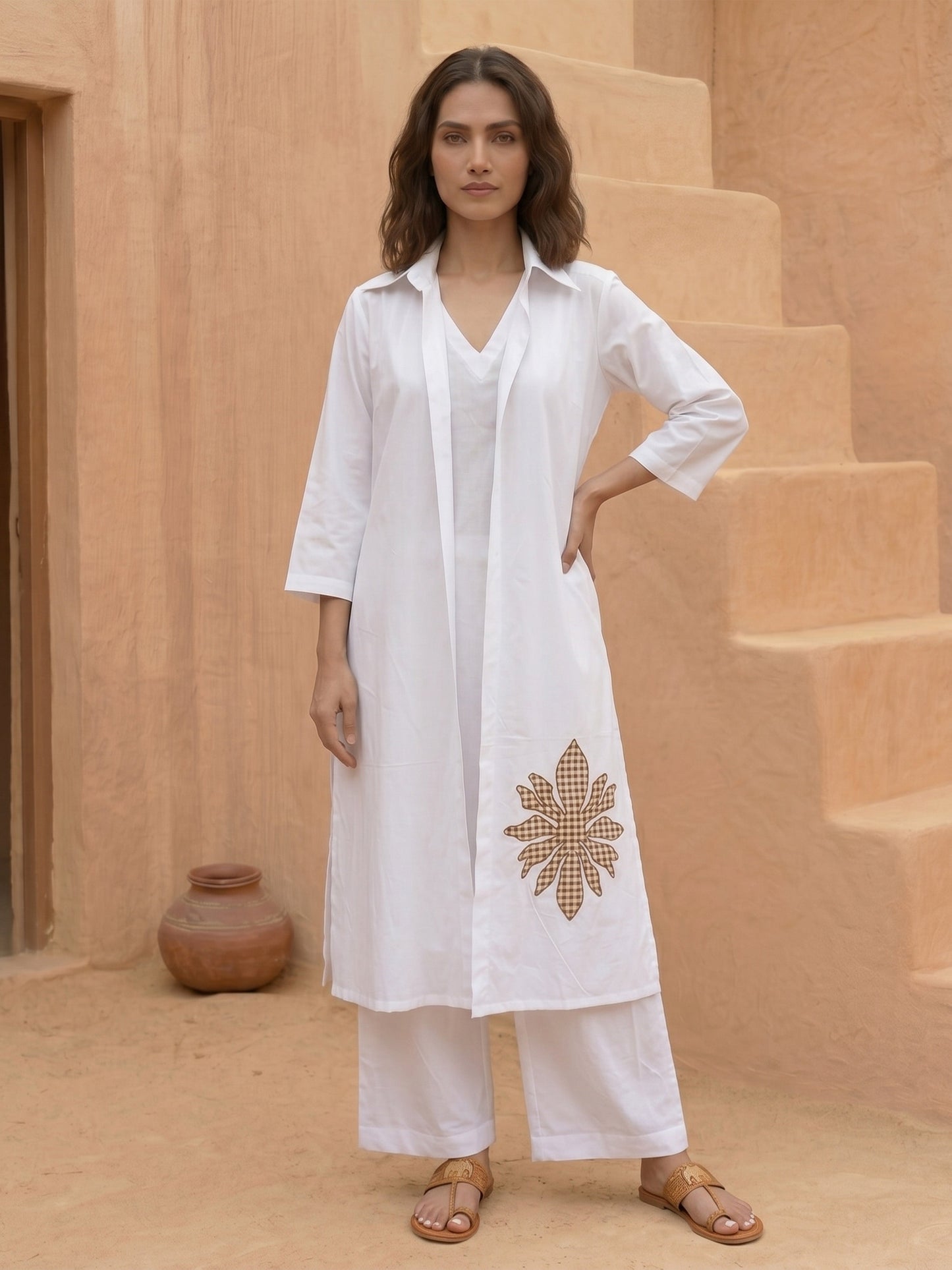 MODERNIST SHURG KURTA SET