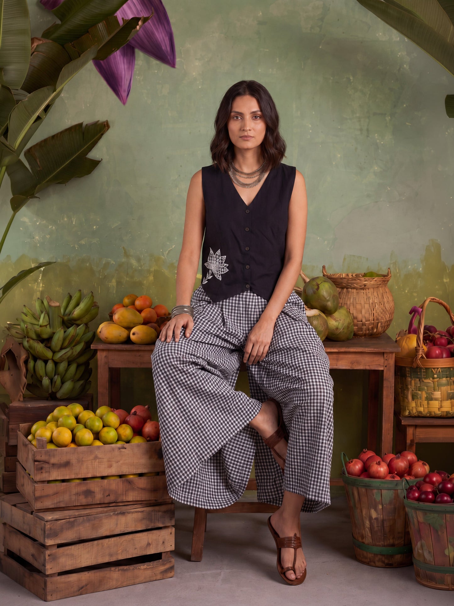 VINTAGE PICNIC SHADOW CO-ORD SET