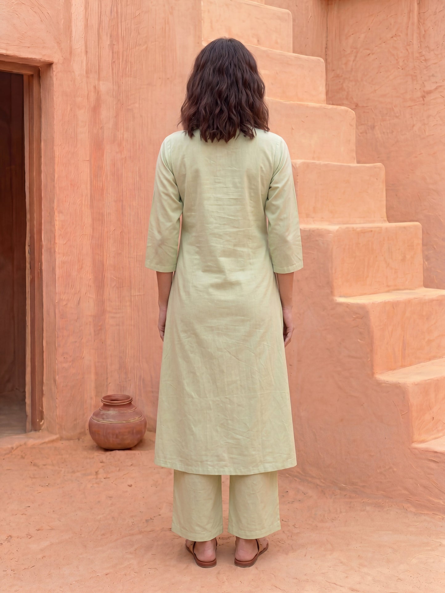 THE SAGE CHECKMATE KURTA SET