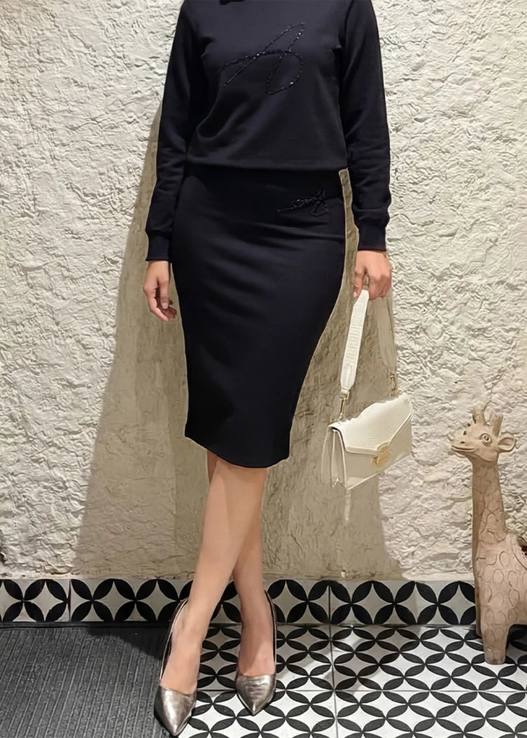 iCotton Fitted Knit Skirt