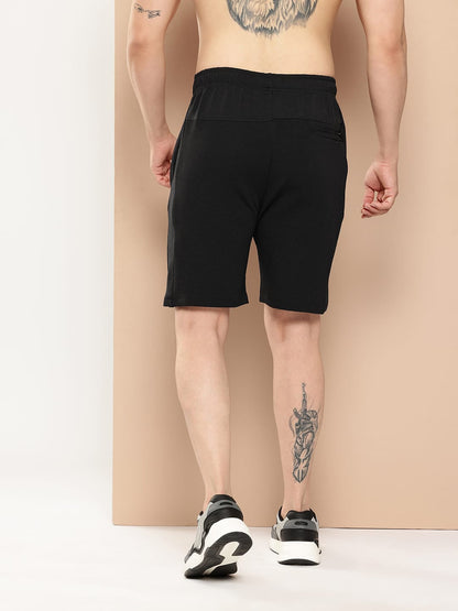 Alcis Men Regular Fit Waffle Shorts