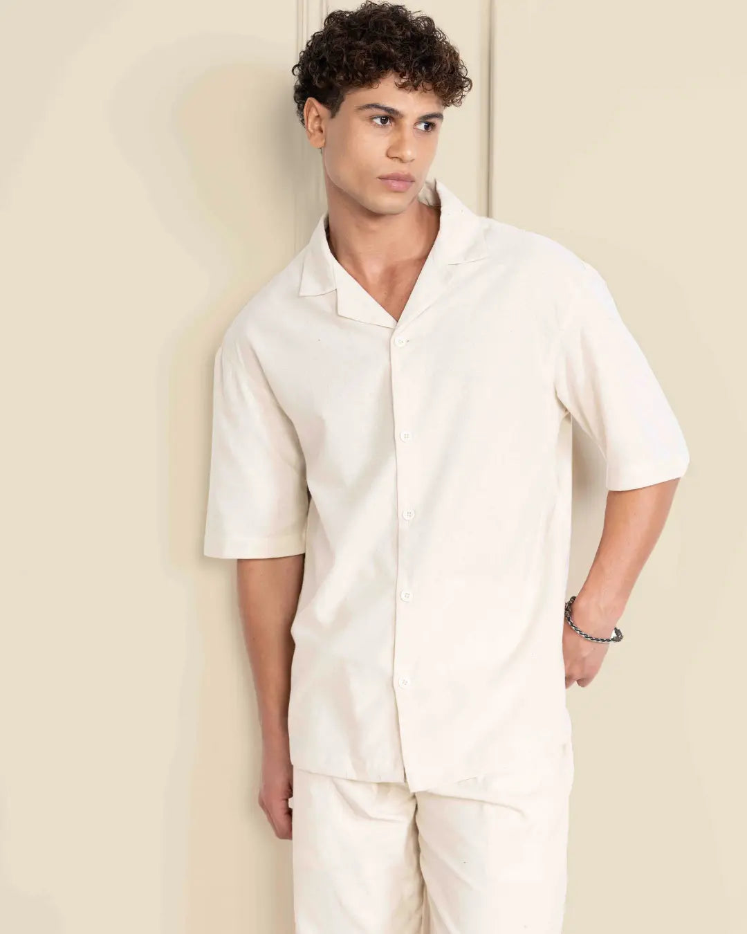 Ivory Renewed Cotton Co-ord Set House of Pure Eco