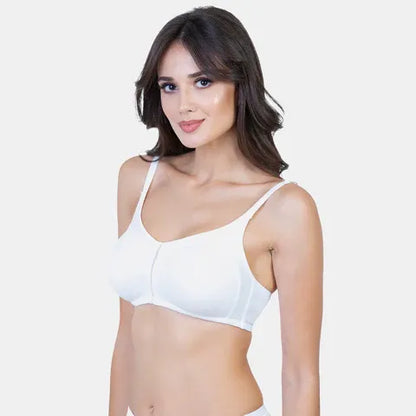 White T-shirt bra Envie non padded non wired 3/4th coverage comfortable everyday bra