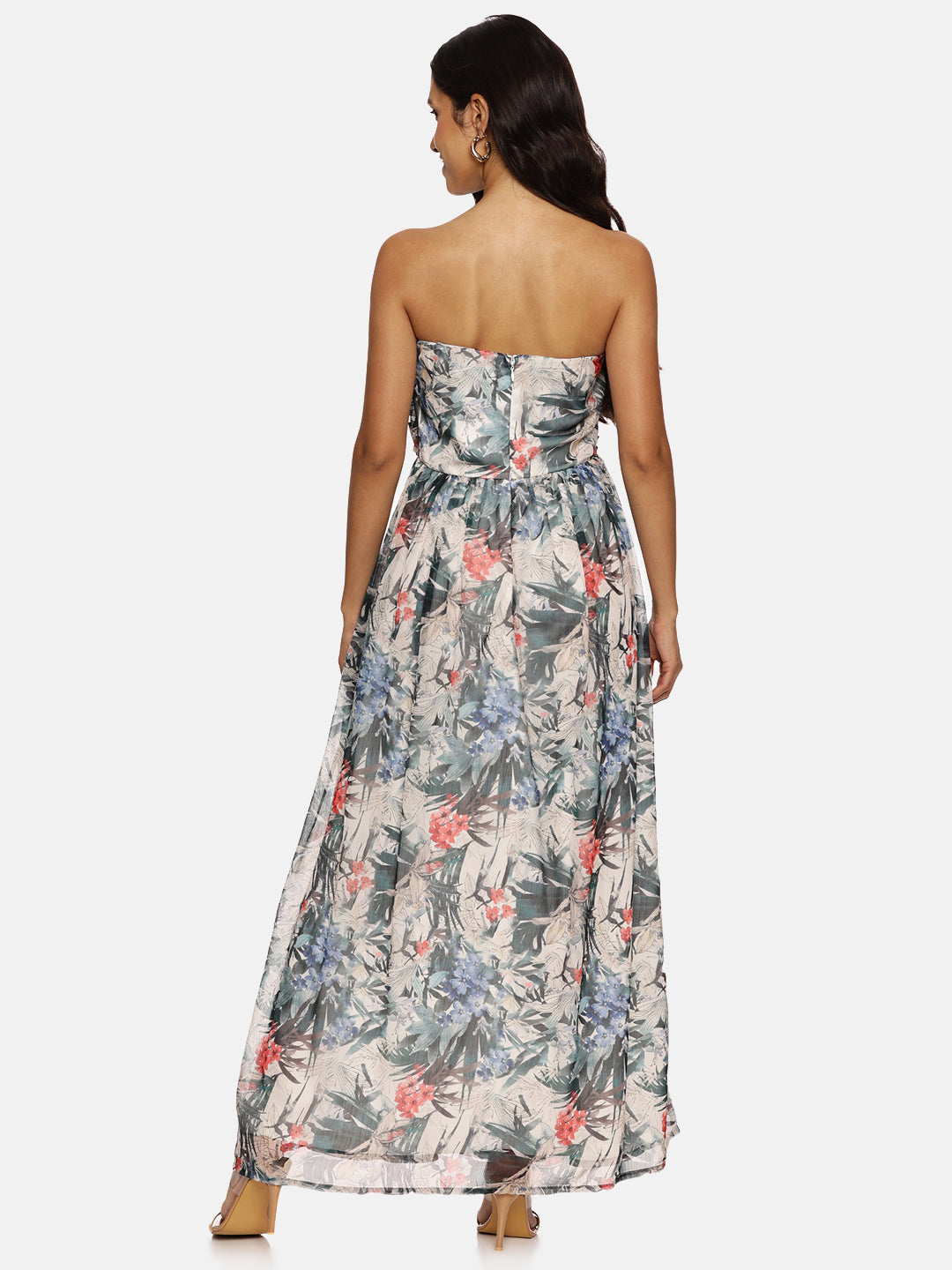 Western maxi dress for birthday party