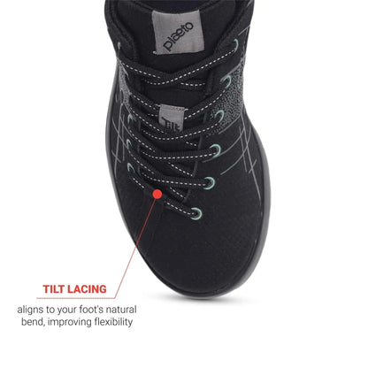 Men's Maidaan Black Training Shoes Plaeto