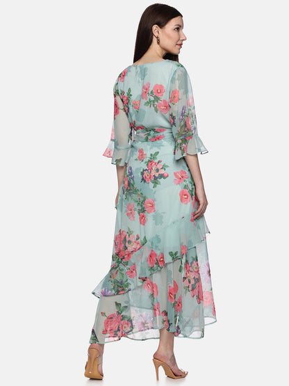 Floral Printed Dresses For Women
