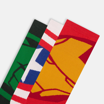 Men’s Marvel Avengers Themed Ankle Socks SocksXpress