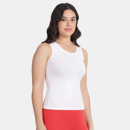 Envie Regular Fit U-Neck Short Length Tank Top