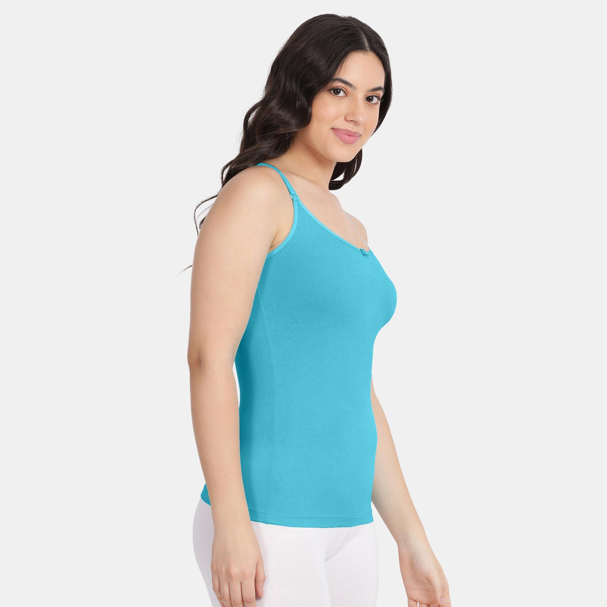 Envie Relaxed Fit Scoop Neck Short Length Camisole