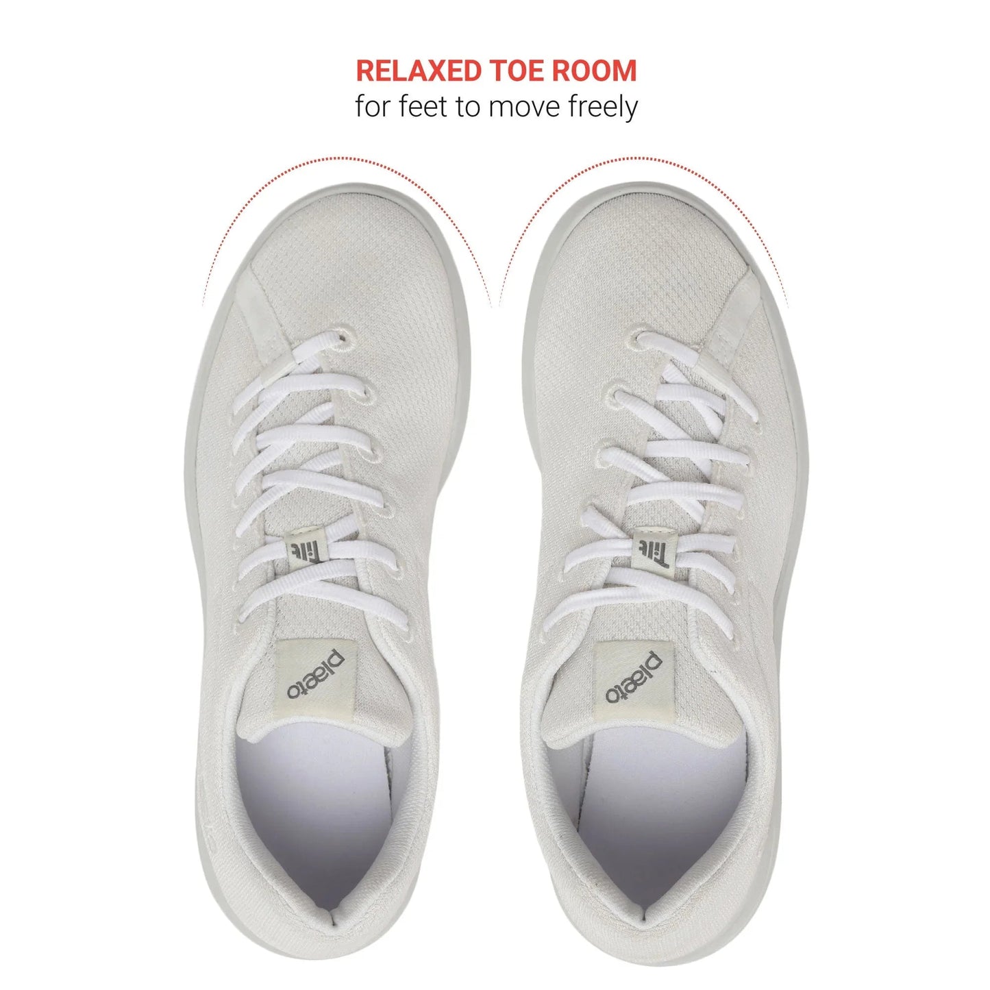 Men's Classic White Casual Shoes