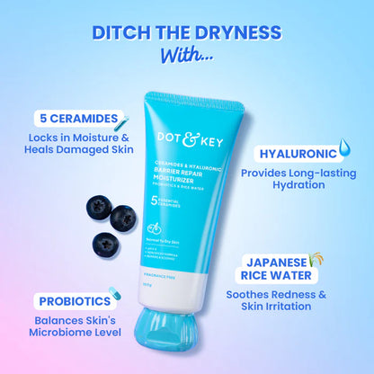 Barrier Repair Moisturizer (Hyaluronic + Ceramides)-175g