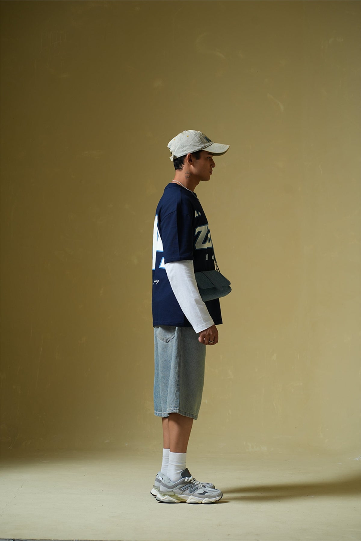 Zeus Heavyweight Full Sleeves Oversized Printed T-Shirt Main Character