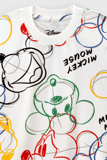 Mickey Mouse Drip Co-Ord Set Nap Chief